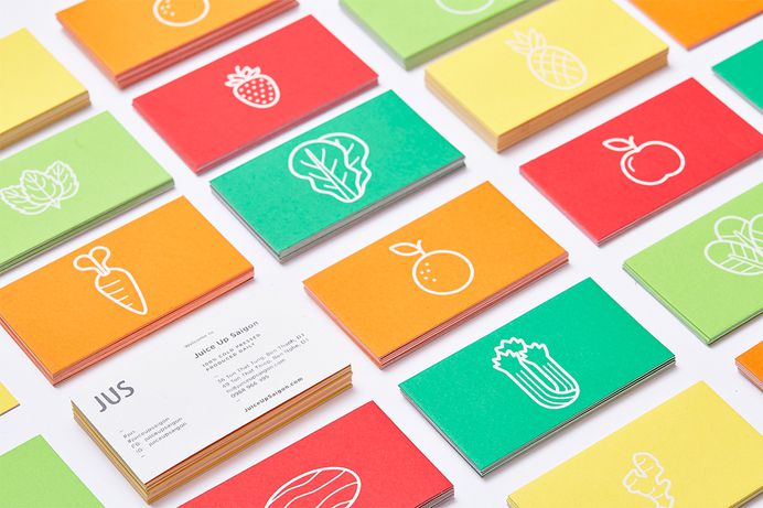 New Logo and Packaging for JUS by M -- N Associates