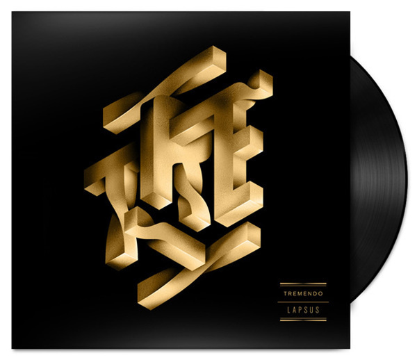 Tremendo Typography – Fubiz™ #gold #typography