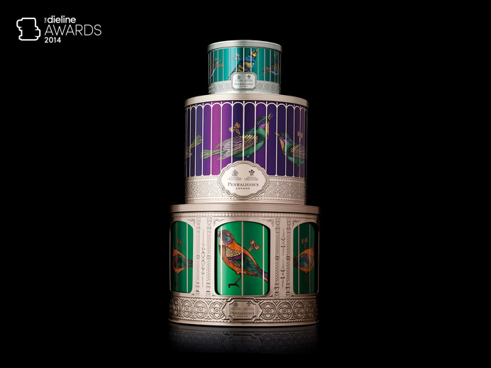 The Dieline Awards 2014: Health & Beauty, 1st Place – Penhaligon's Musical Christmas Gift Collection — The Dieline - Branding & Packag
