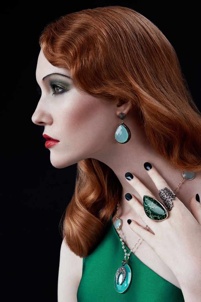 Valentine Rouge VR Campaign - Mindsparkle Mag The White Room designed the identity for the Valentine Rouge VR Campaign. Neo-Baroque inspired art direction for this jewelry campaign shoot. #logo #packaging #identity #branding #design #color #photography #graphic #design #gallery #blog #project #mindsparkle #mag #beautiful #portfolio #designer