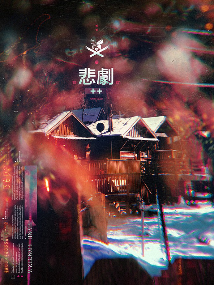 A little big bear cabin pic photo I took and wanted to play with.