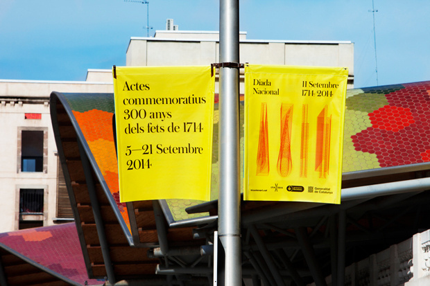 Diada Nacional 2014 —Mario Eskenazi #poster #catalunya #identity #barcelona