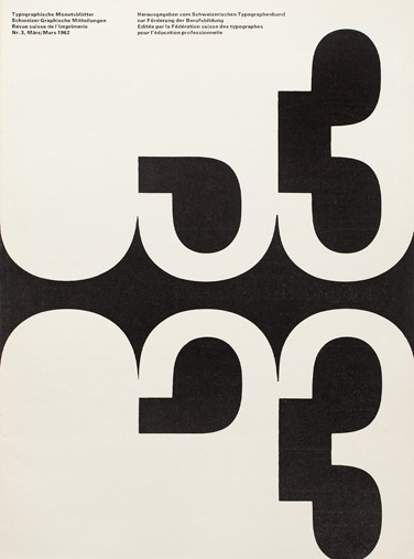 Typography inspiration example #56: Typographische SwissÂ Typography #scale #print #design #contrast #numbers #typography