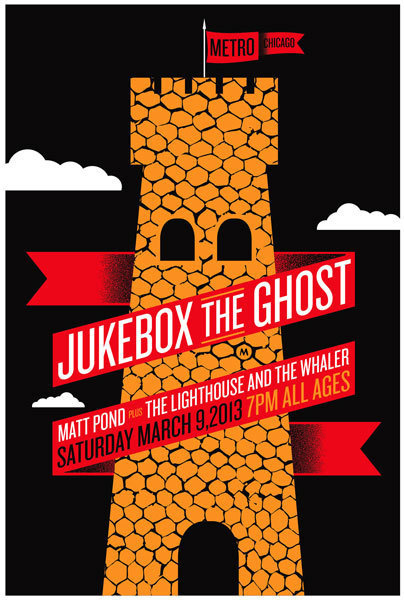 GigPosters.com Jukebox The Ghost Matt Pond Lighthouse And The Whaler, The #poster