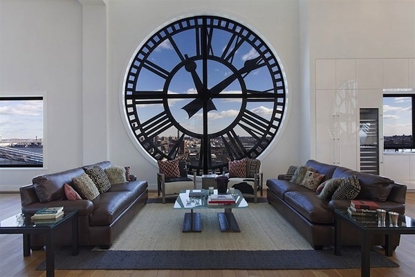 CJWHO ™ (Clock Tower Penthouse in Brooklyn / New York) #design #interiors #photography #architecture #penthouse #clock