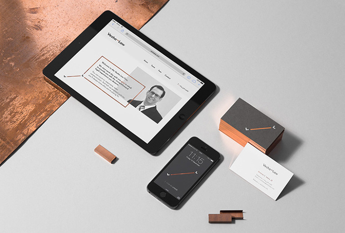 Vesha – Law by For Brands #branding #stationery #website