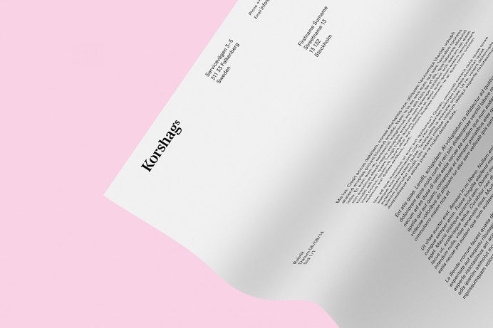 Korshags — Kurppa Hosk #letterhead #branding #production