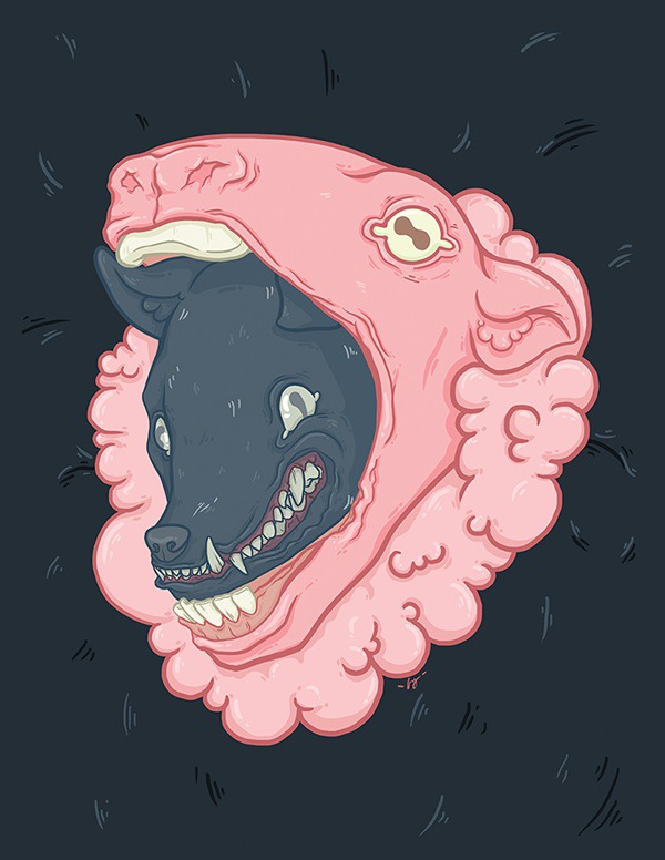Wolf in sheep's clothing