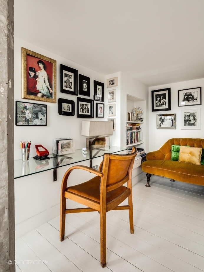 Spacious apartment with industrial and retro features