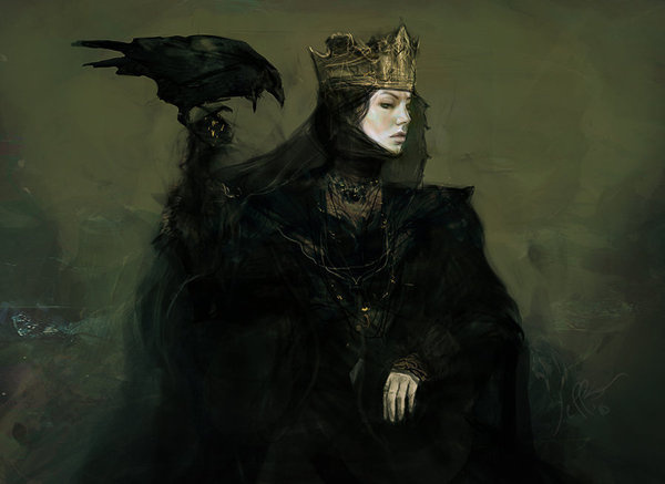 Snow White and the Hunstman Ravenna early concept by jeffsimpsonkh #white #snow