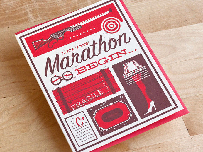 Marathon Drib #marathon #holiday #card