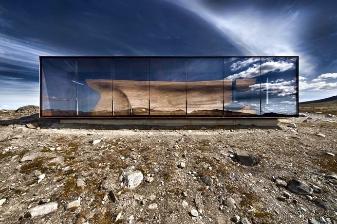 Tverrfjellhytta: Norwegian Wild Reindeer Centre Pavilion #interior #design #architecture