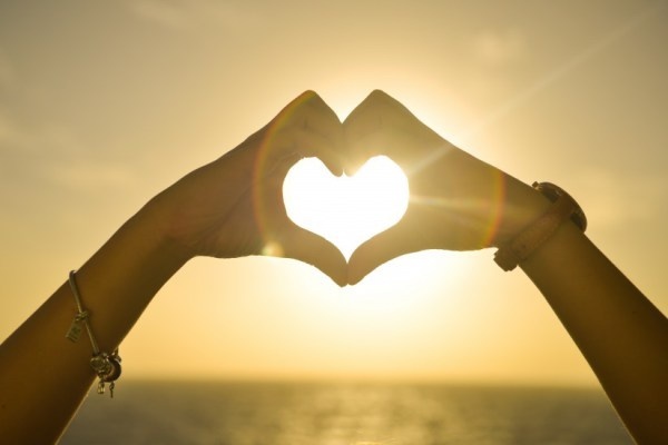 Hands heart