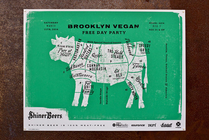 Karl Hebert's Design Work #gig #poster