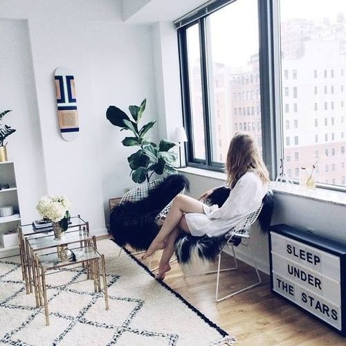 (2) Likes | Tumblr #interior #design #girl #grey