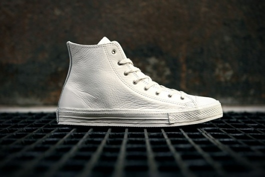 Converse 2012 Spring Chuck Taylor Premium White Leather | Hypebeast #fashion #design