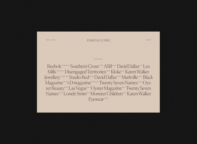 1. James K Lowe - Nicole Miller-Wong