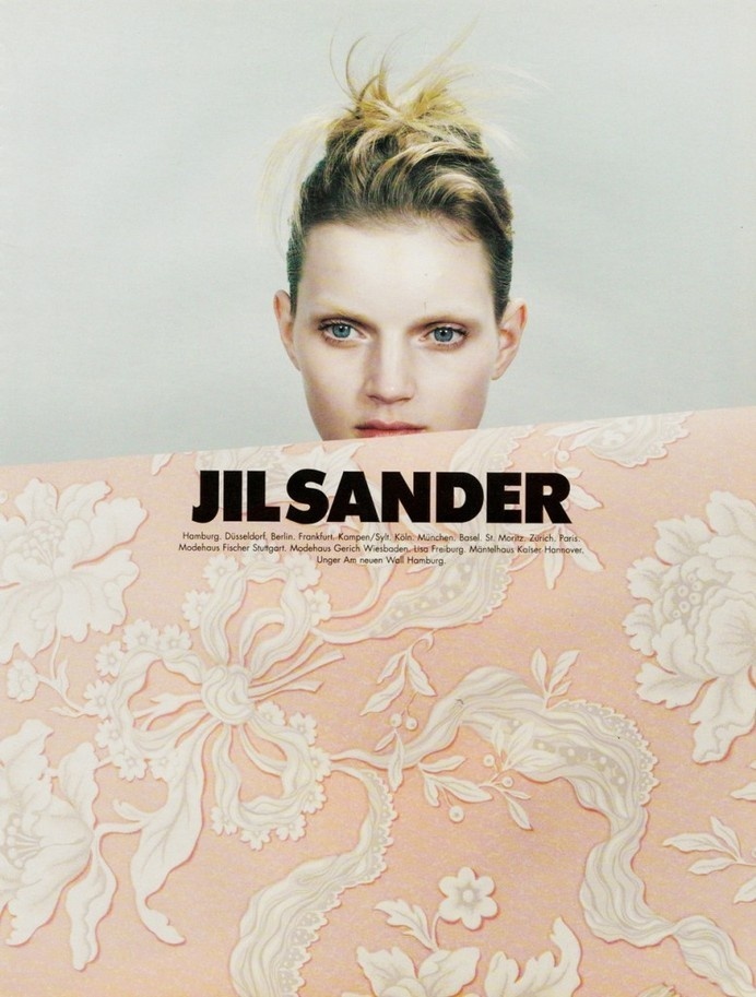 jil sander ss 1996 rtw, guinevere van seenus by craig mcdean
