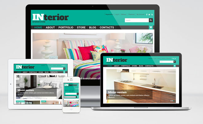 Interior : Free Woocommerce Theme for Furniture Store