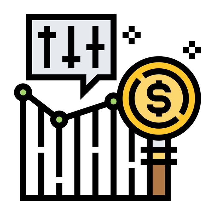 See more icon inspiration related to technical stock, business and finance, slider, line chart, graphs, research, analysis, dollar, magnifying glass and settings on Flaticon.