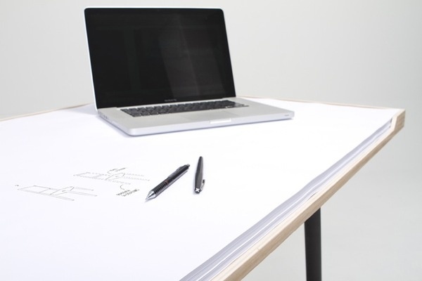 iGNANT #creative #macbook #desk #workspace #paper #sketch