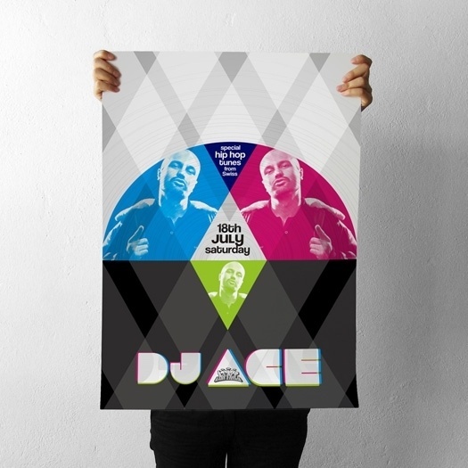 projectgraphics - typo/graphic posters #kosovo #event #ace #prishtina #dj #projectgraphics #poster