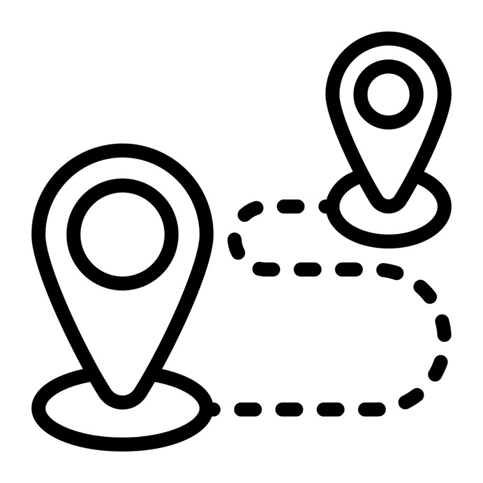 See more icon inspiration related to tour, street, itinerary, pointer, Trajectory, location, maps and location and interface on Flaticon.