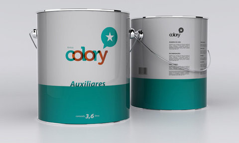 TintasÂ Colory - TheDieline.com - Package Design Blog #packaging #paint #can