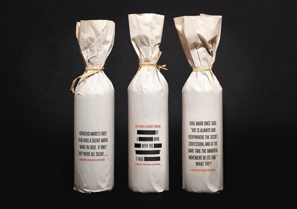 Best Awards marx design. / Marx Wine Cease & Desist Edition #marx #awards #wine #best