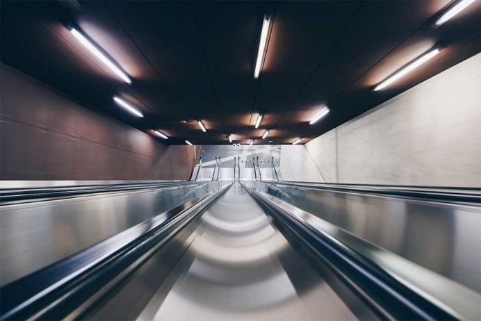 Underground Symmetry: Geometric Shapes in The Subway of Budapest by Zsolt Hlinka