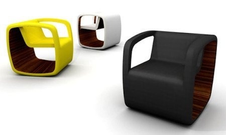 Check out this modern take on the classic rocking chair! #design #home #product #furniture #industrial