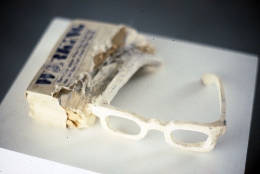 Todd Knopke : Working #glasses #sculpture #book #art