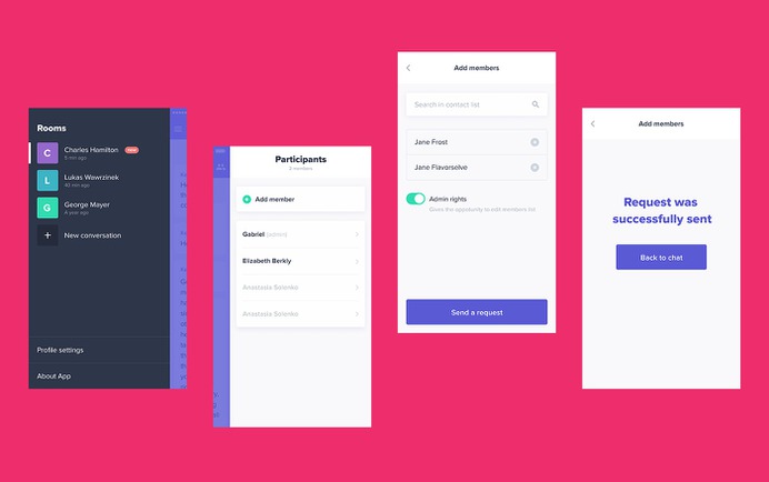 Mobile app design by Evrone