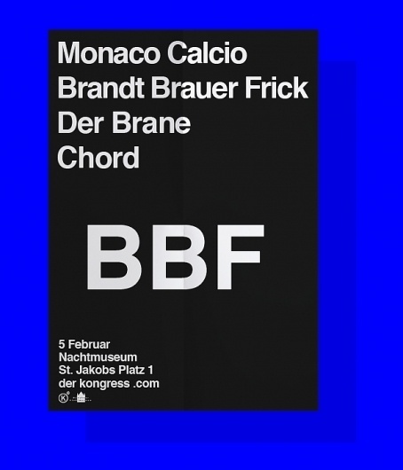 Bureau Mirko Borsche #print #poster #typography