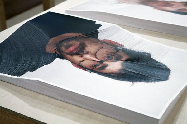 Portraits Cut Into Layers Illustrate Time Passing #layers #portrait