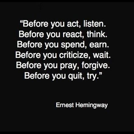 Before #quote #qoute