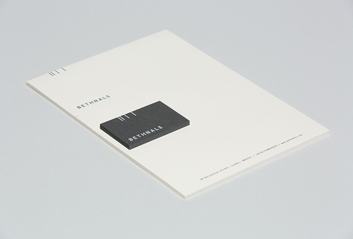 Bethnals by Post #graphic design #stationary #business card #print