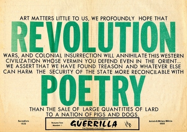 Babylon Falling #revolution #guerrilla #poster #typography