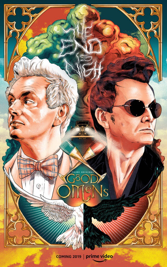 Good Omens : Alternate Movie Poster - The Commas
