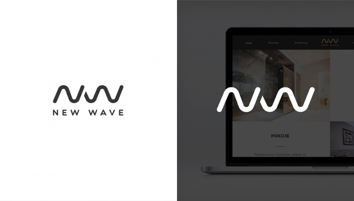 New Wave logo | Hotel & Spa