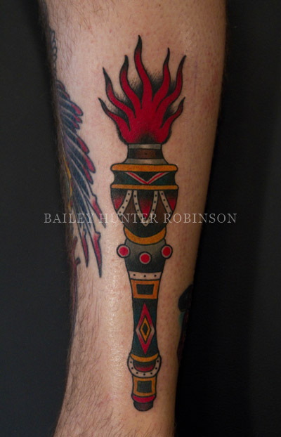 Top 30 Torch Tattoos For Men