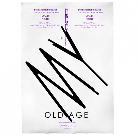 Rejane Dal Bello #typography #poster #experimental #postmodernism