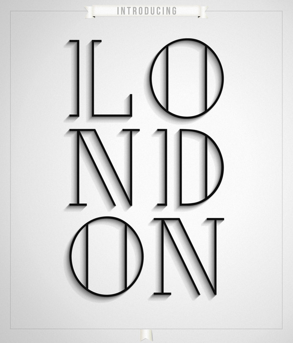 Typography inspiration example #26: London_Type #typography