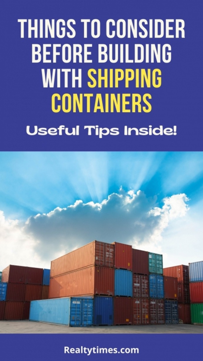 What to Know About Building With Shipping Containers Infographic