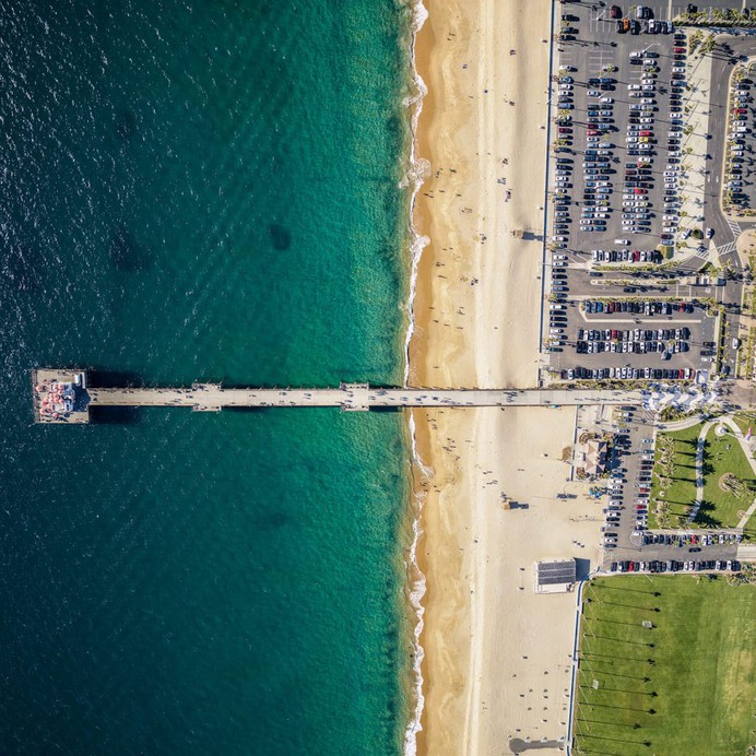 Piers of Southern California: Aerial Photography by Mitchell Rouse