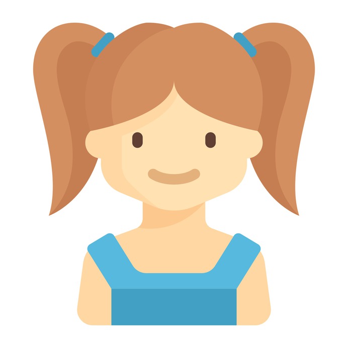 See more icon inspiration related to child, girl, young, avatar, user, kid, people and profile on Flaticon.