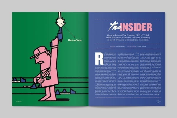 Google Think Quarterly #layout #design #magazine #typography