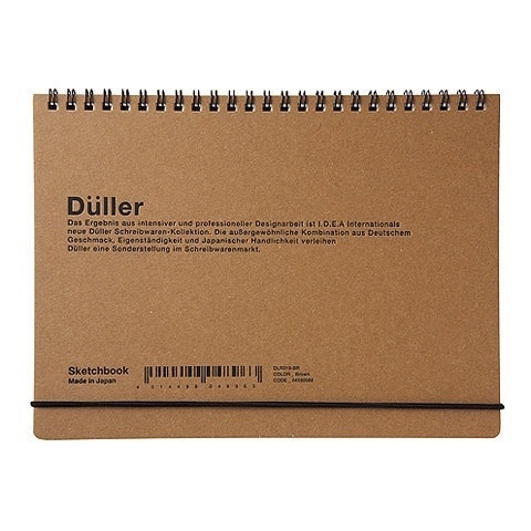 Düller Sketchbook | Goods | The Ghostly Store #sketchbookm