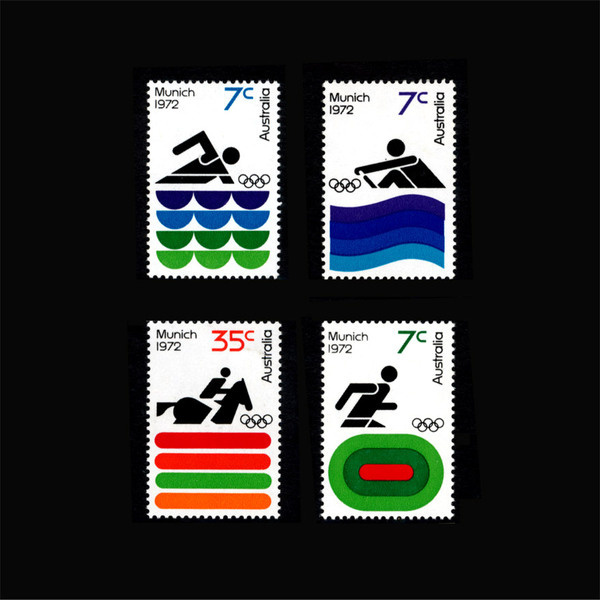 Re:Collection Munich 1972 Stamps #olympics #stamps #munich