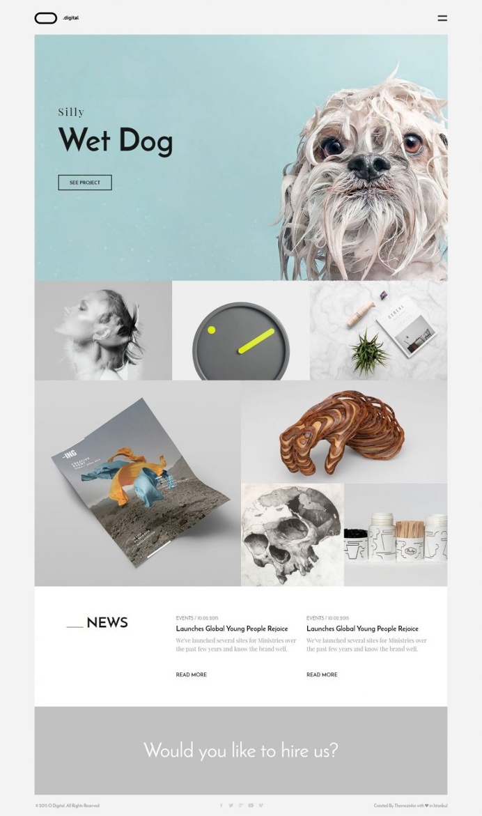 O Digital – Creative Portfolio Muse Template